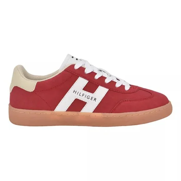 NEW! Tommy Hilfiger Maisie Red sneaker - Picture 1 of 9